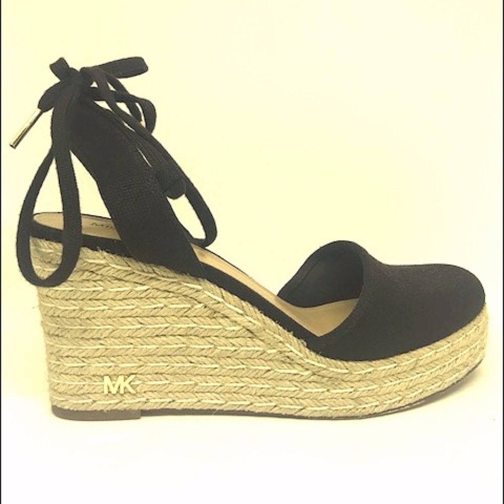 MICHAEL Michael Kors Margie Black Closed Toe Wedge