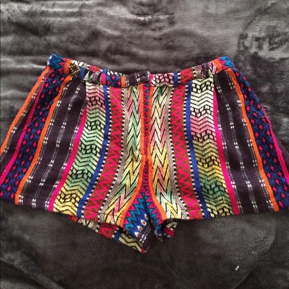 Ethnic shorts!