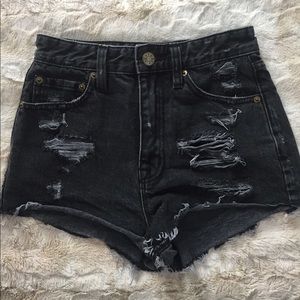 Urban outfitters black cutoff shorts