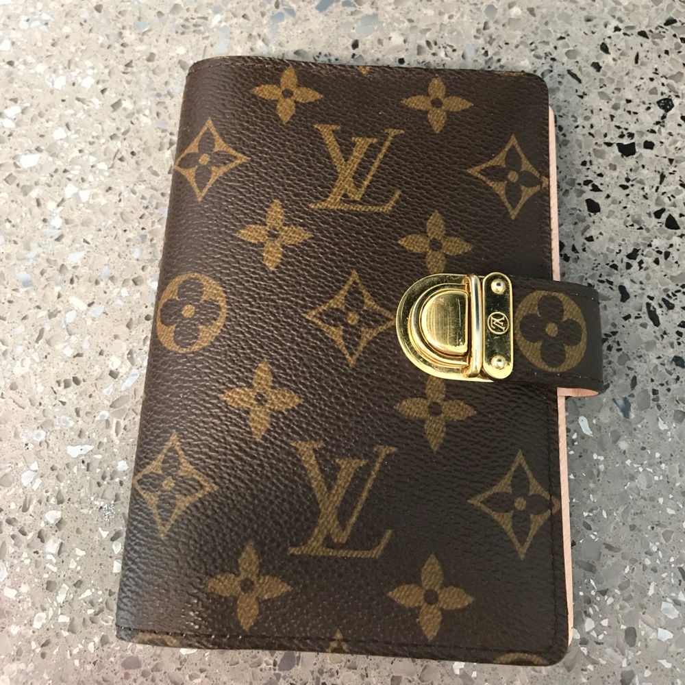 Authentic Louis Vuitton agenda cover