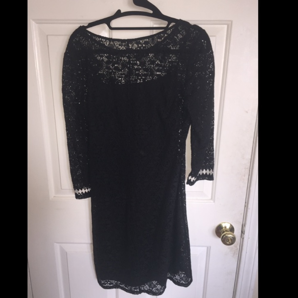 Black lace dress from Express - Picture 3 of 4