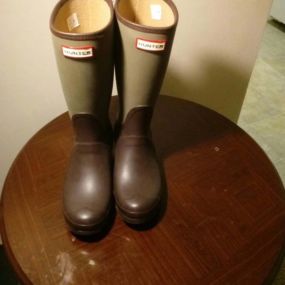 Hunter rain boots size 7