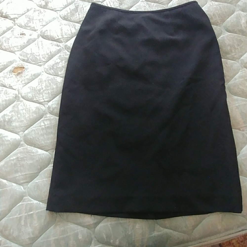 Black suit skirt