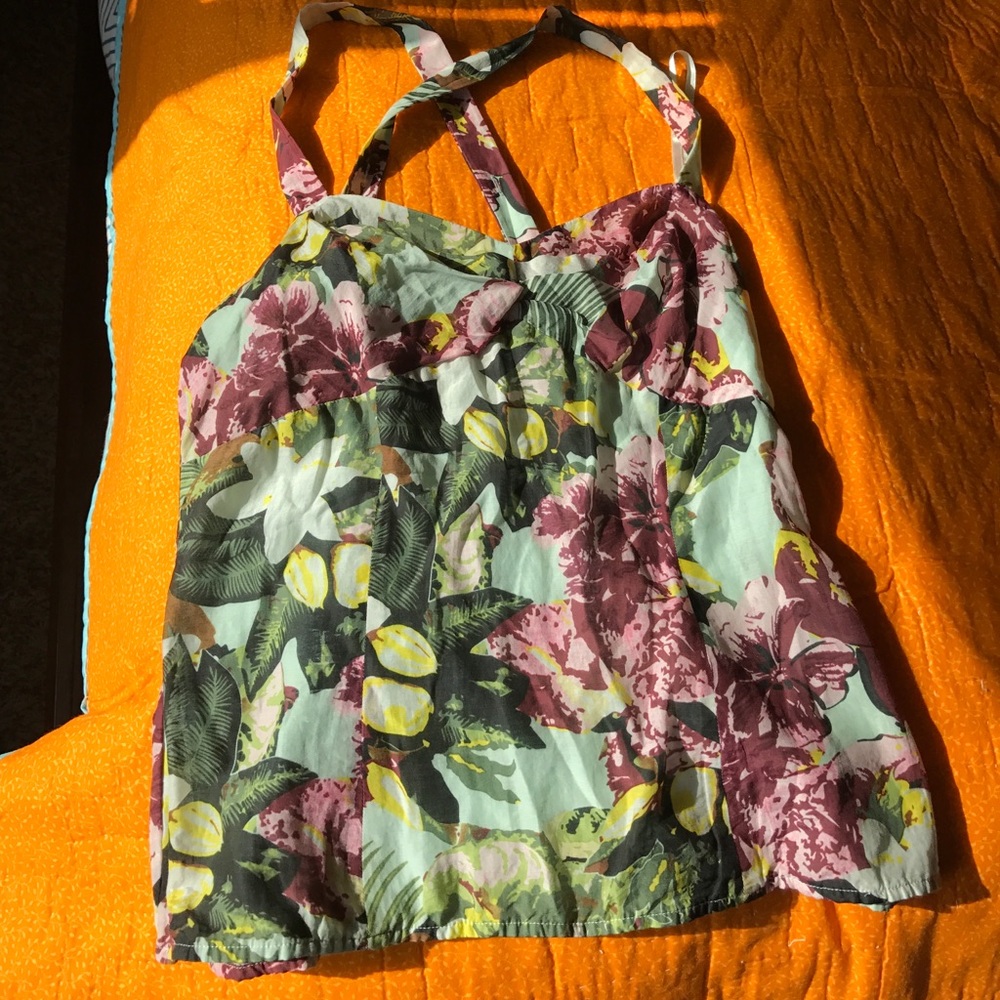 Floral Cabi Halter