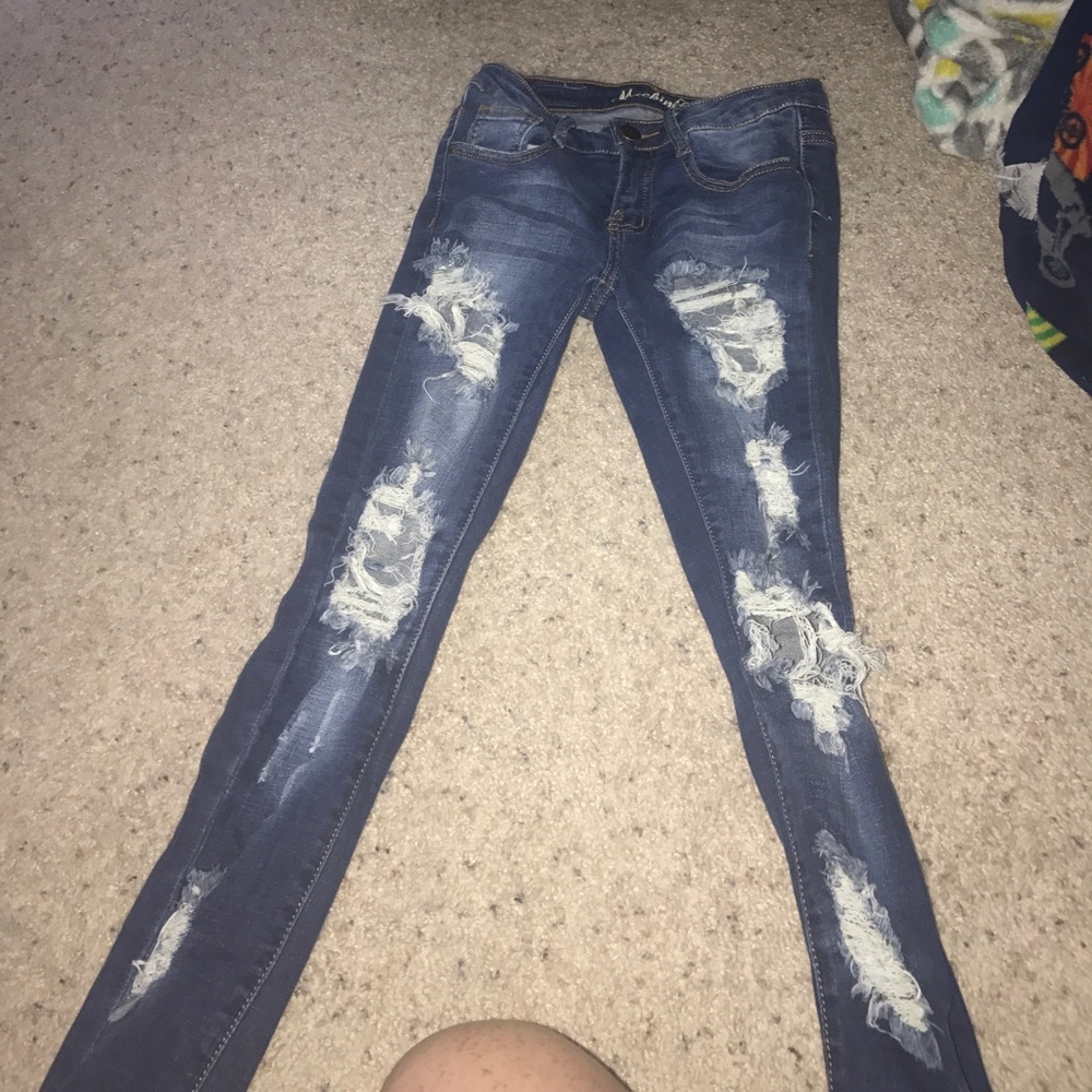 ripped jeans