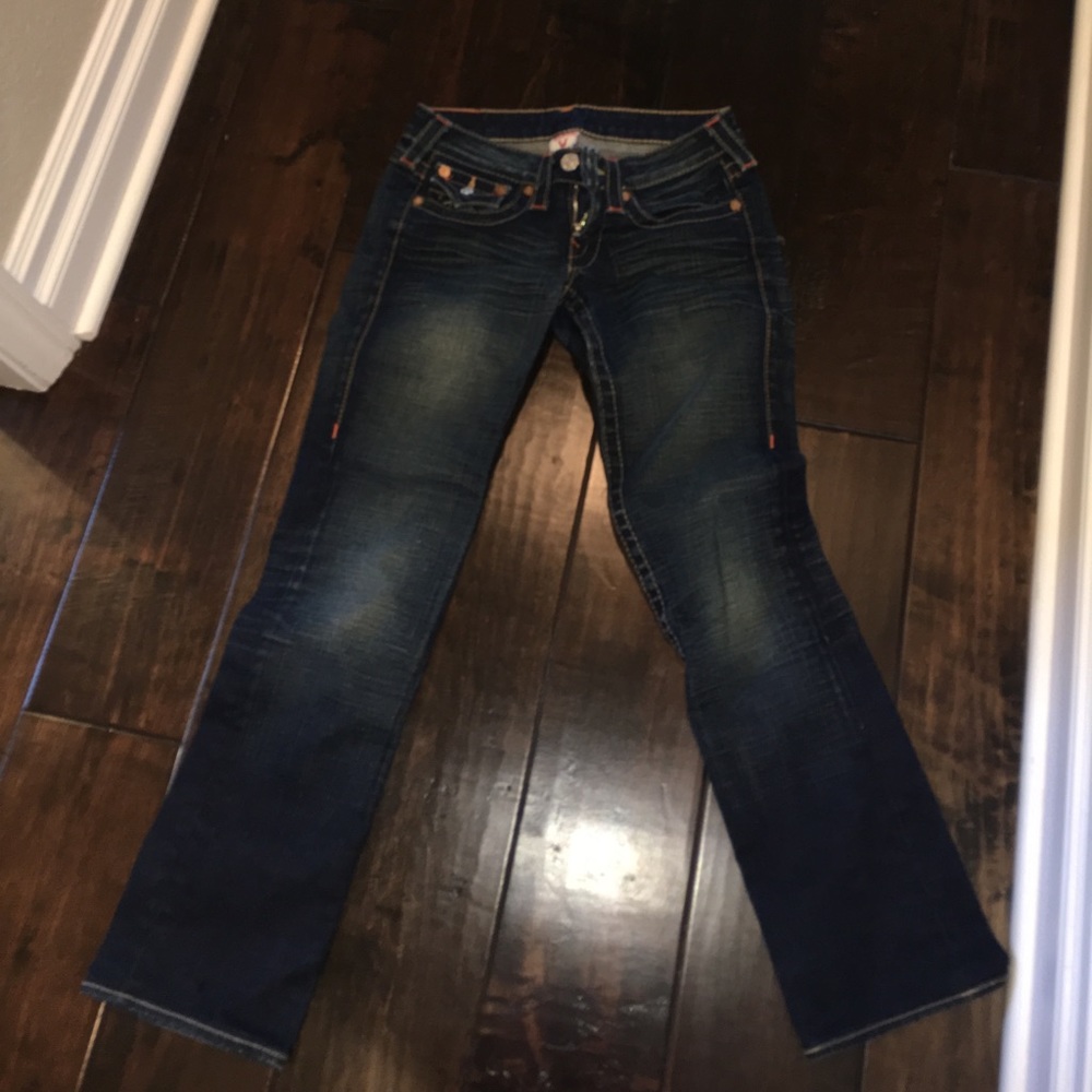 Size 25 True Religion Bootcut jeans