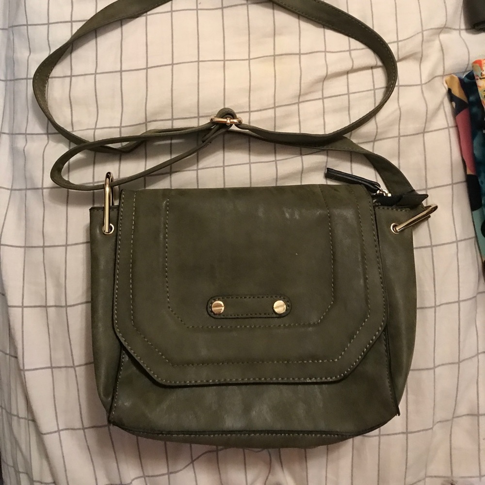 Hunter Green Cross Body Purse