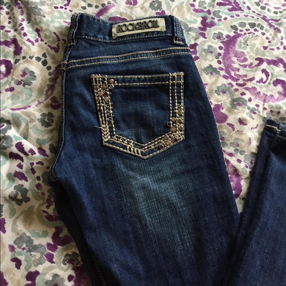 Rock & Roll jeans 26x34 original low rise