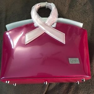 Mid size breast cancer awareness handbag by beijo