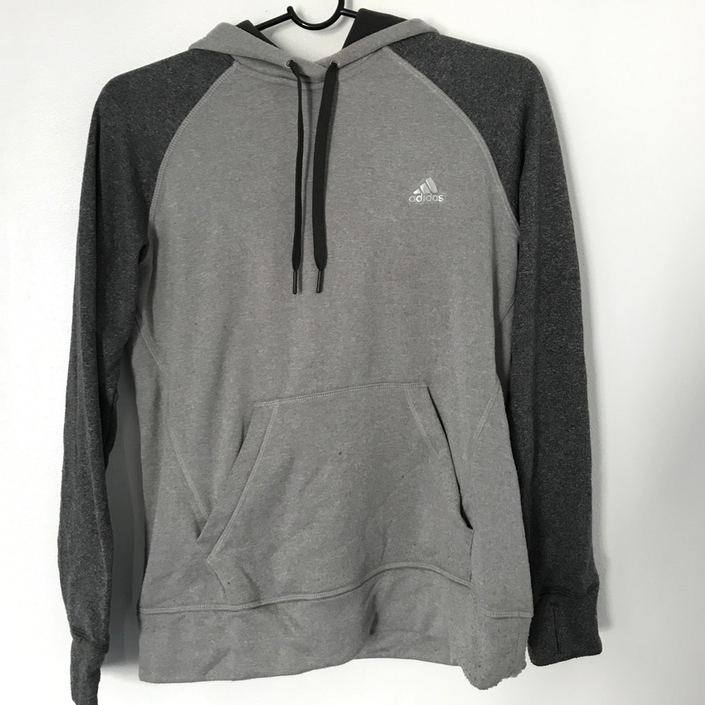 FINAL SALE‼️ Grey Adidas hoodie