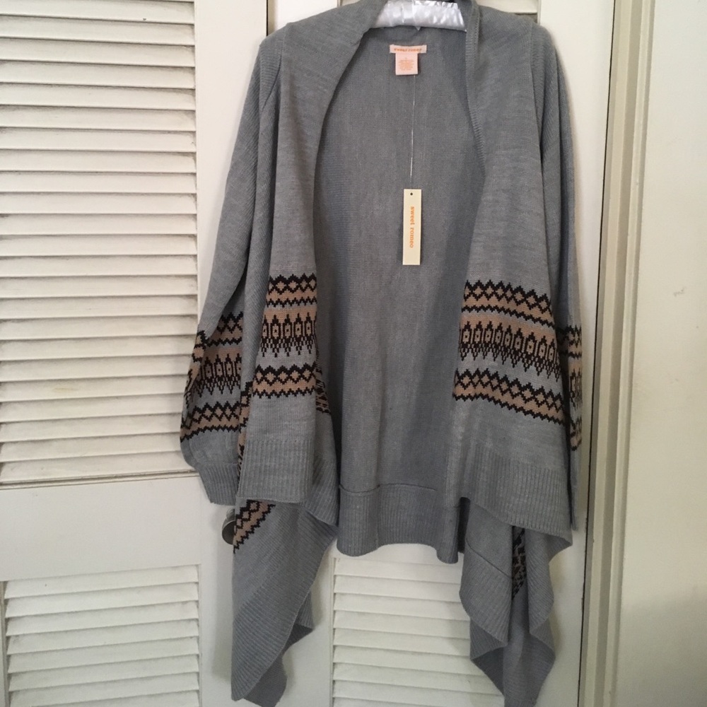 New Open front cardigan