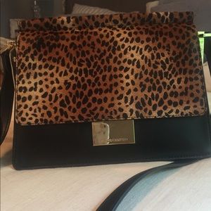 Vince Camuto Abril Shoulder Bag (Leopard)