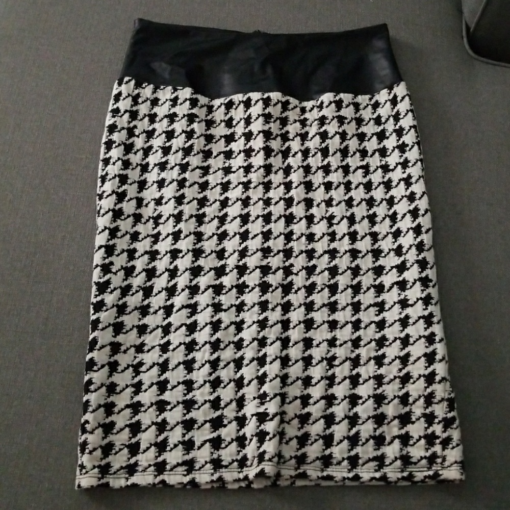 Black and White Skirt