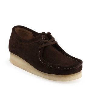 Chocolate Suede Wallabees