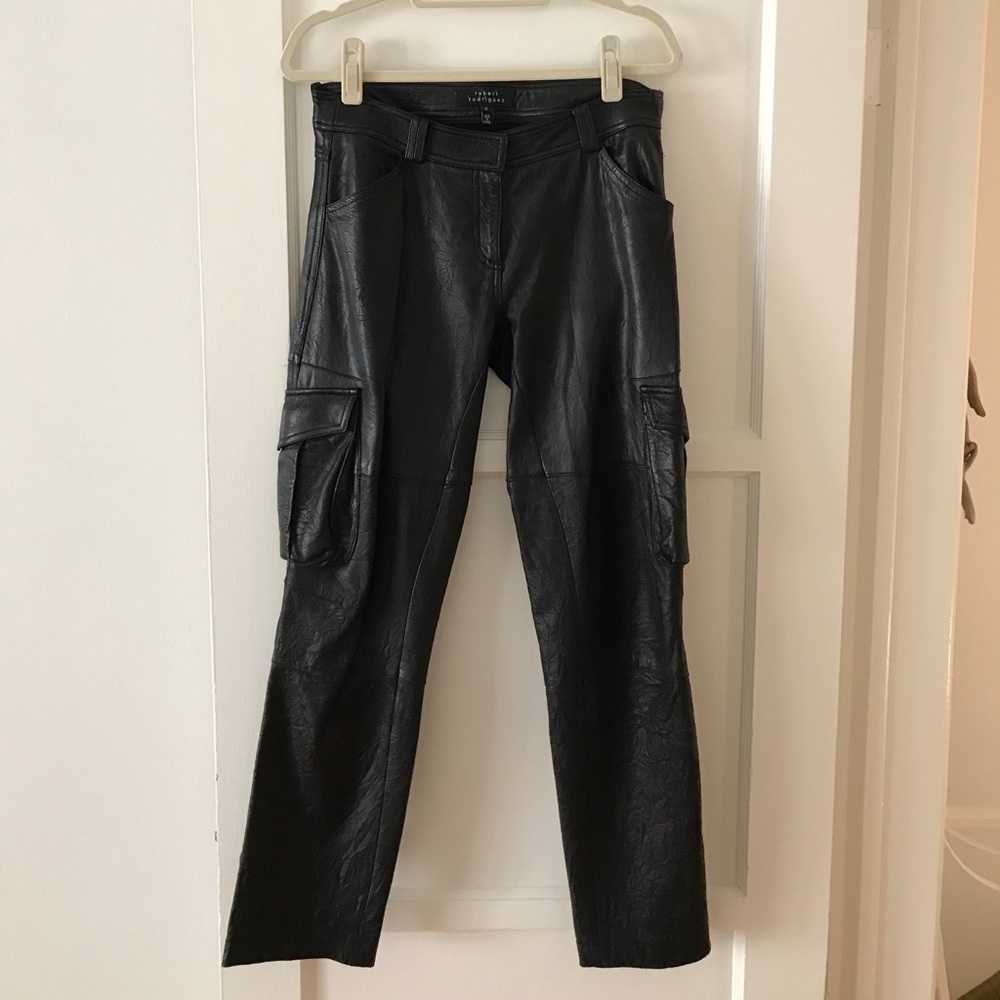 Robert Rodriguez leather pants
