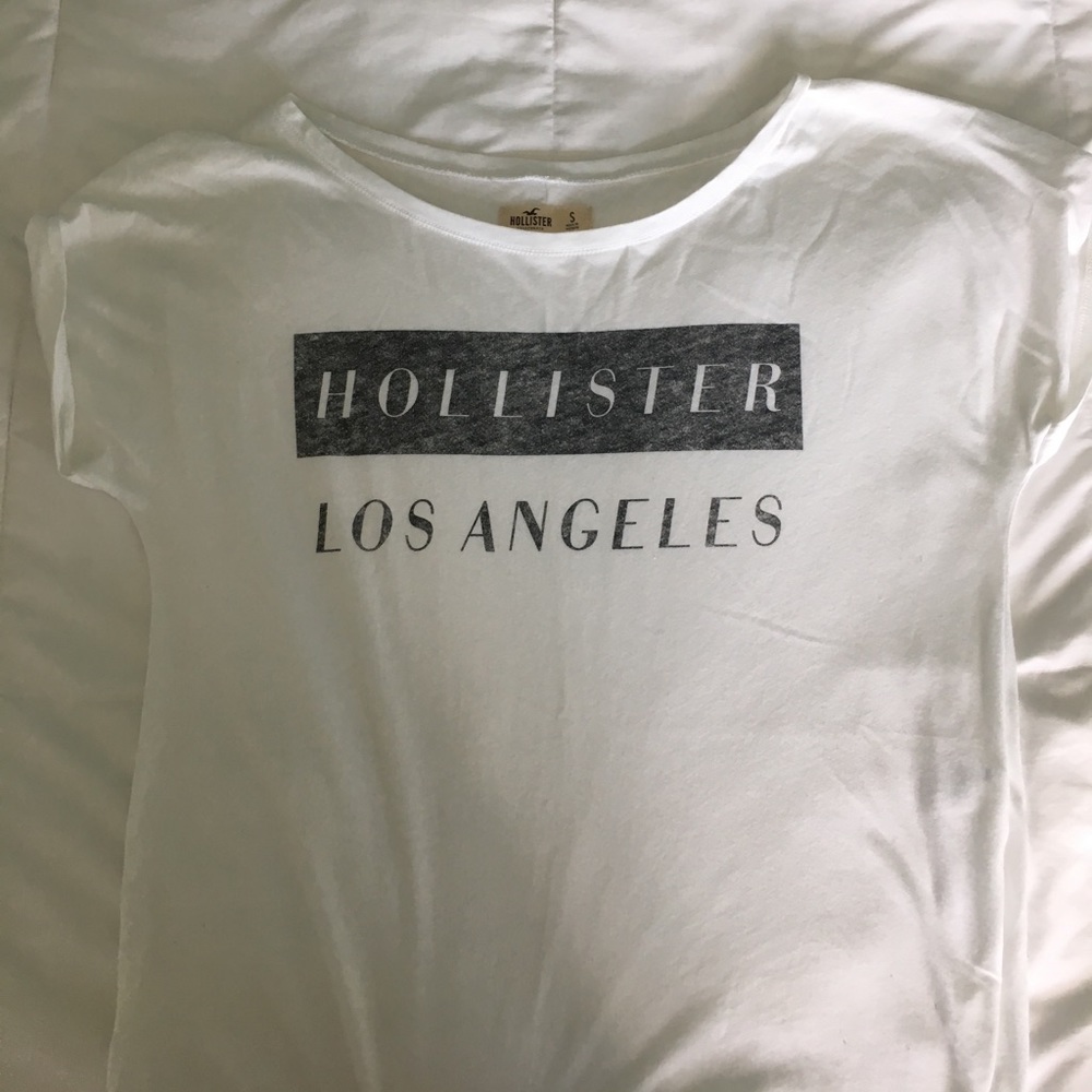 HOLLISTER White "Hollister Los Angeles" Tee