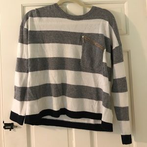 Grey and white sweater from Mayoral