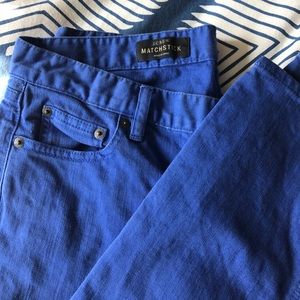 J. Crew Matchstick Jeans
