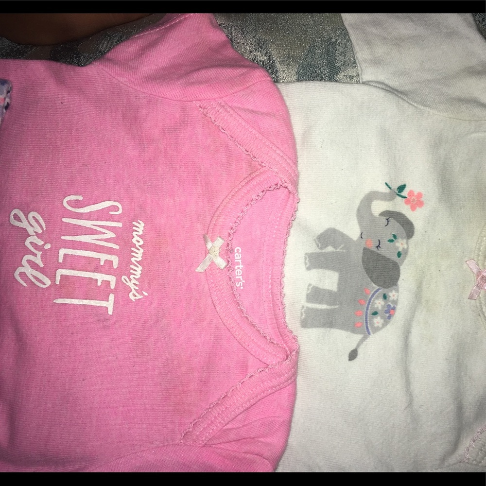 10 piece Carters girls sets