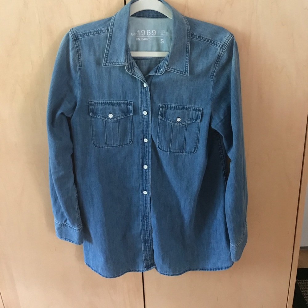 Denim shirt