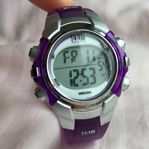 Purple Timex 1440 Sports Watch