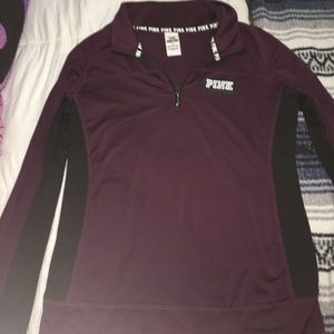 VS PINK 1/4 zip!!!