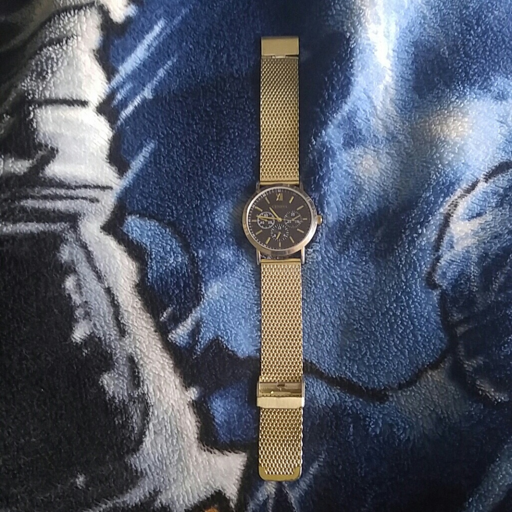 Gold watch