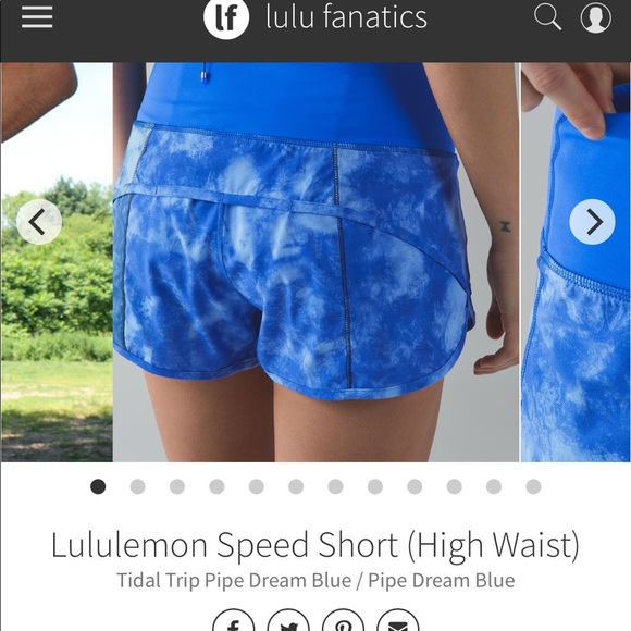 ISO any High waist speed short size 6 - Picture 2 of 2