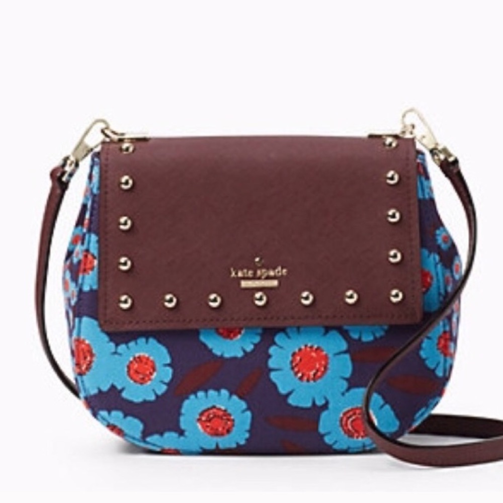 Kate spade floral cross body
