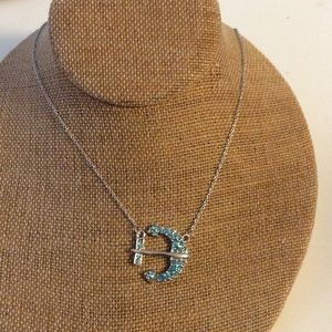 ANCHOR STUDDED NWT 16' NECKLACE