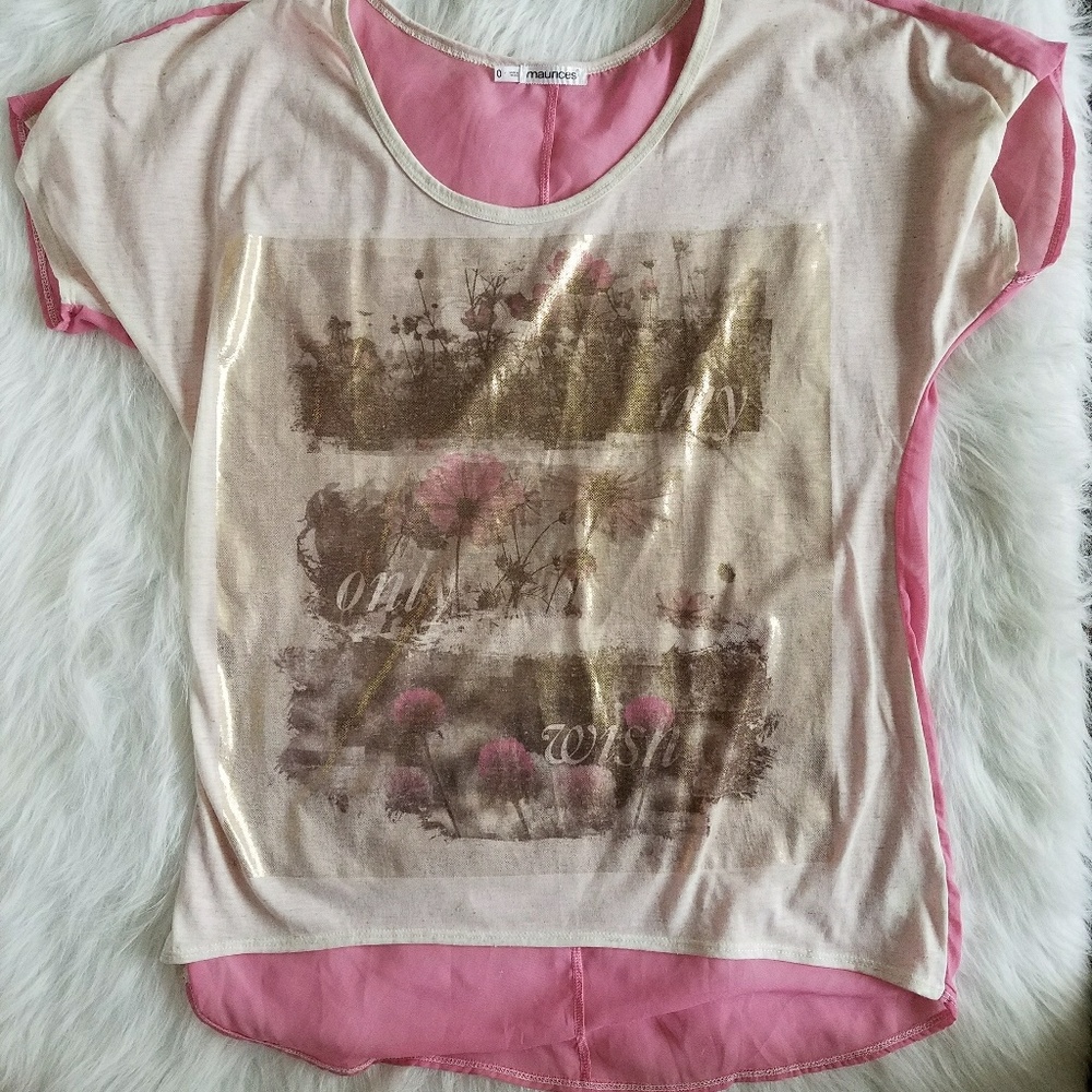 Maurices shirt size 0X