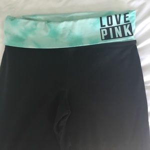 VS PINK Logo Yoga Pants