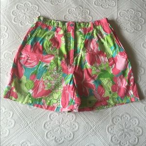 Lilly Pulitzer - Bird Paradise - High Waist Shorts