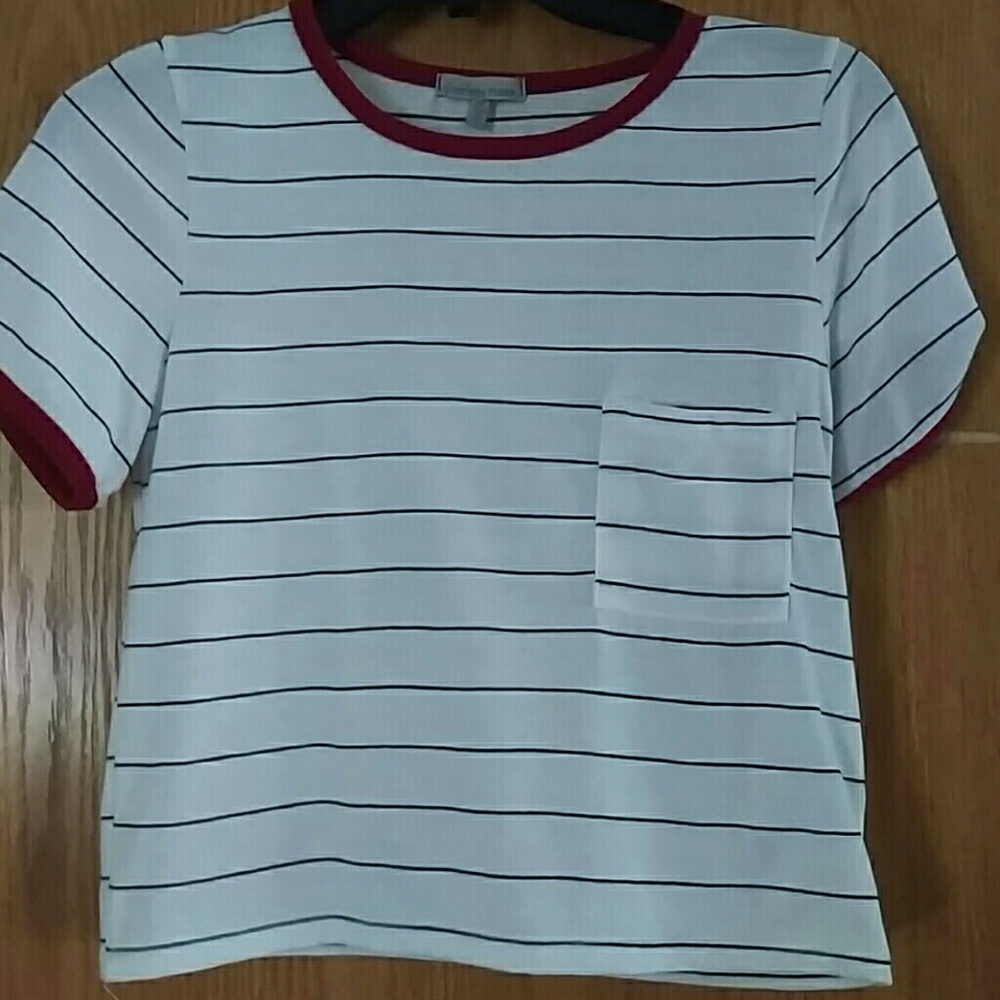 Striped Crop Top