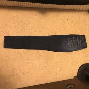 AE high rise super stretch jegging, size 4 regular