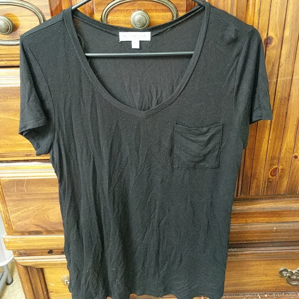 Black Tee Shirt - Picture 1 of 3