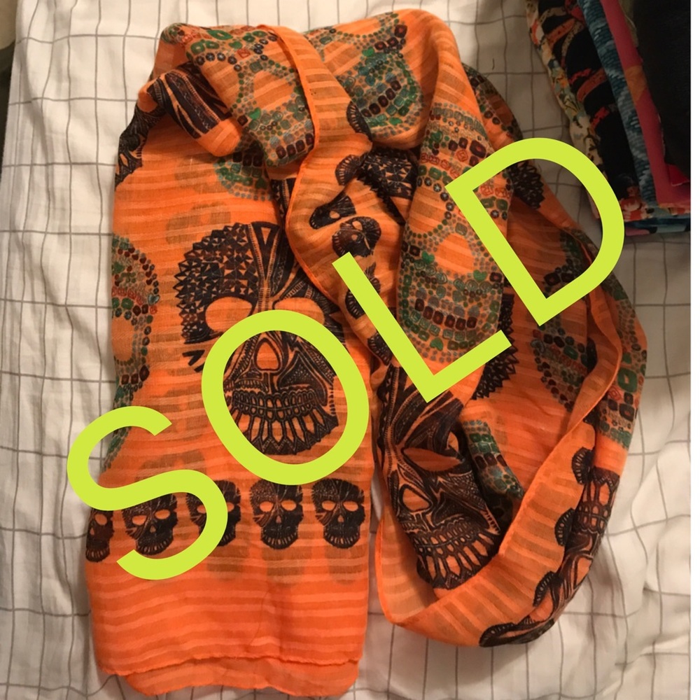 Sugar Skull Scarf