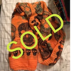 Sugar Skull Scarf