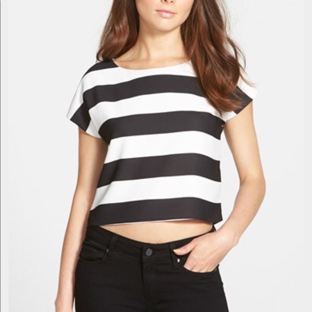 Sam Edelman stripped crop