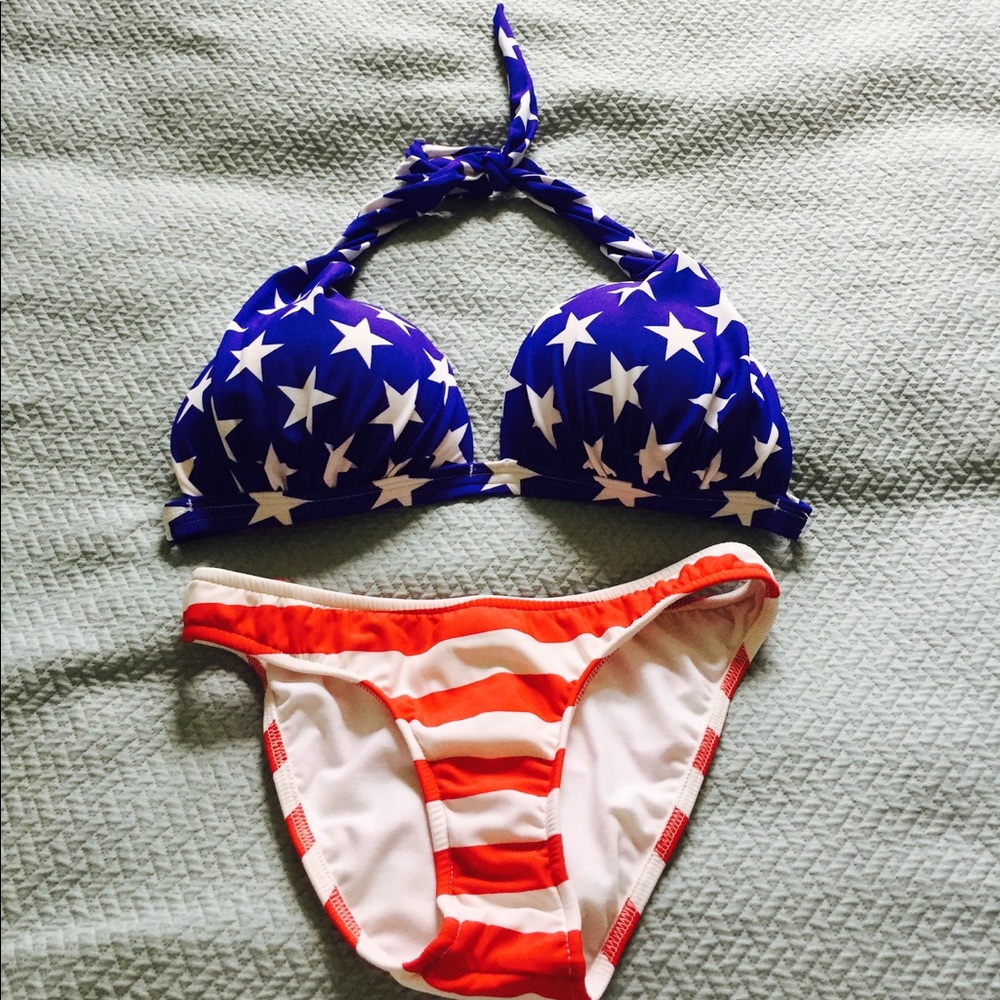 USA two piece bikini