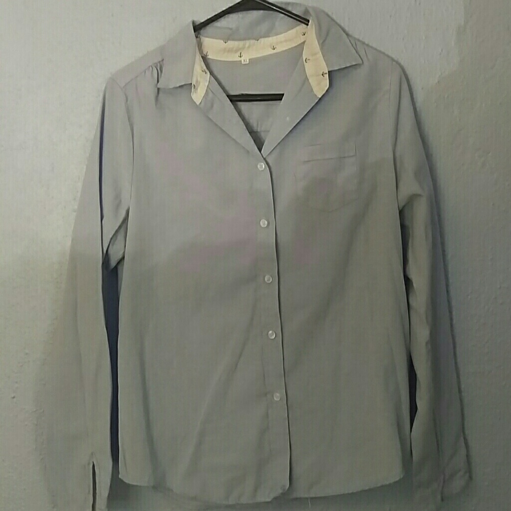 Blue chambray shirt