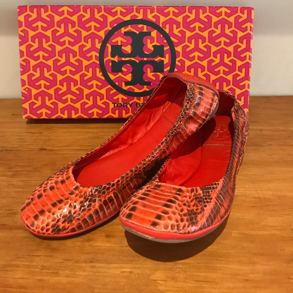 Tory Burch ballet flats.