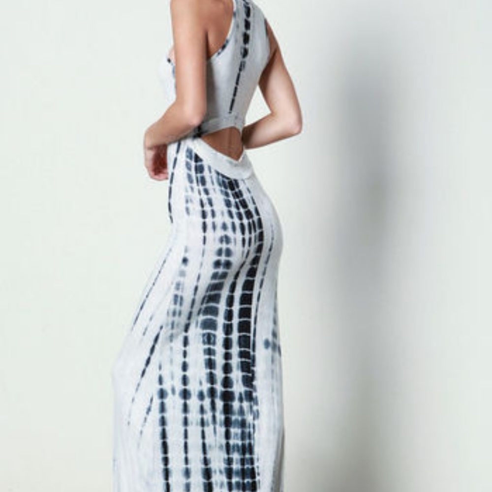 Love culture tie dye maxi dress