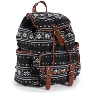 Aeropostale Women's Snowflake Backpack