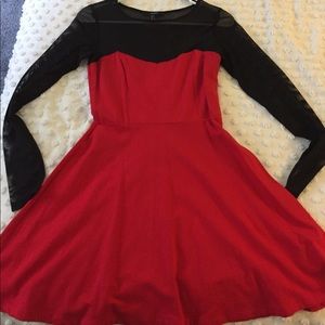 Forever 21 illusion dress