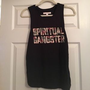Spiritual Gangster tank top.