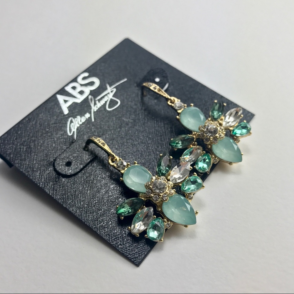 ABS by Allen Schwartz Women's Bejeweled Earrings