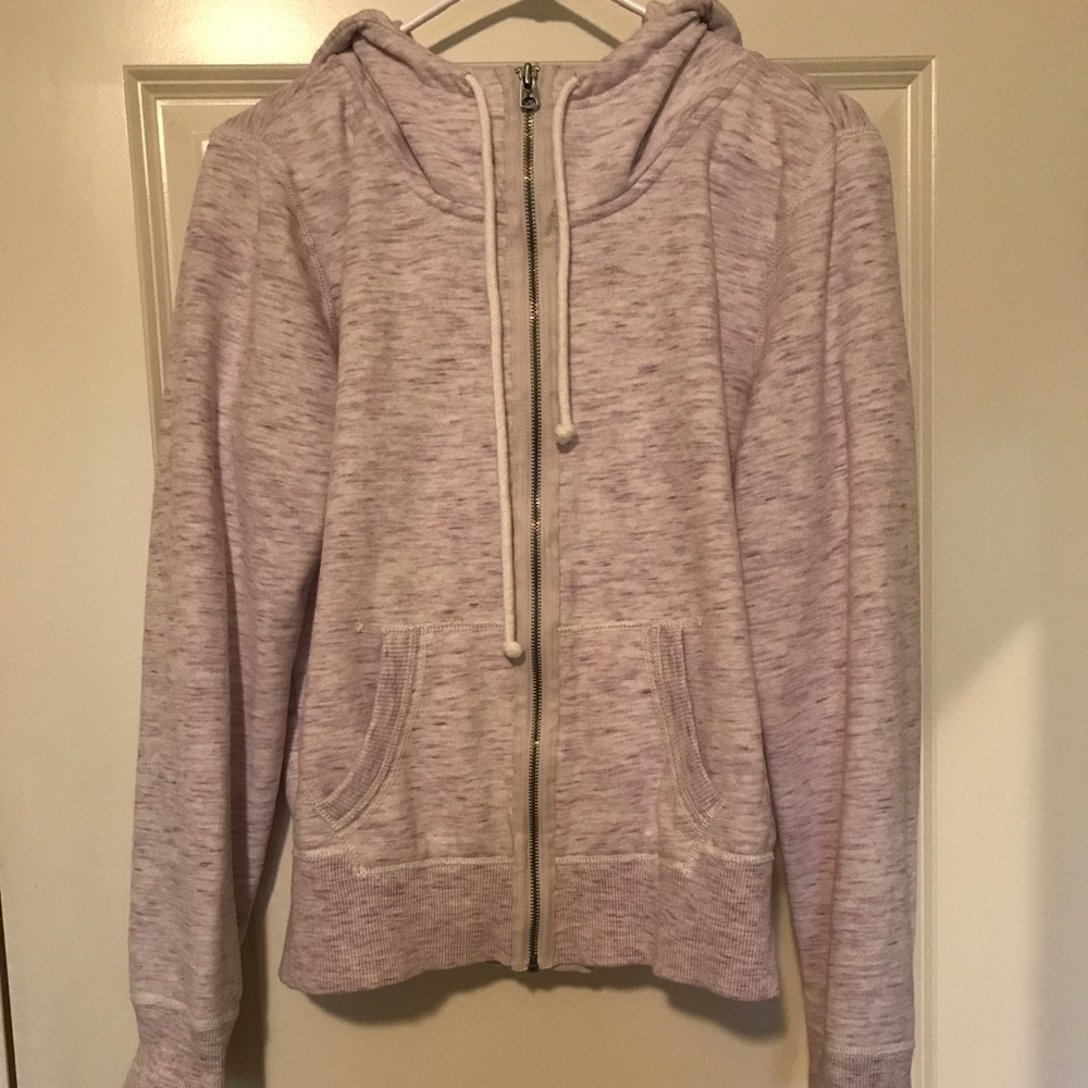 Heather Purple American Eagle Hoody L