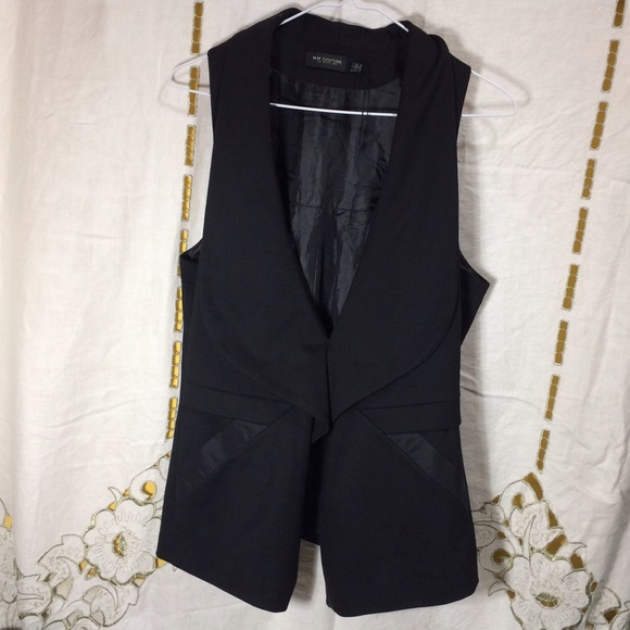 MM Couture Jackets & Blazers - Mm couture black vest
