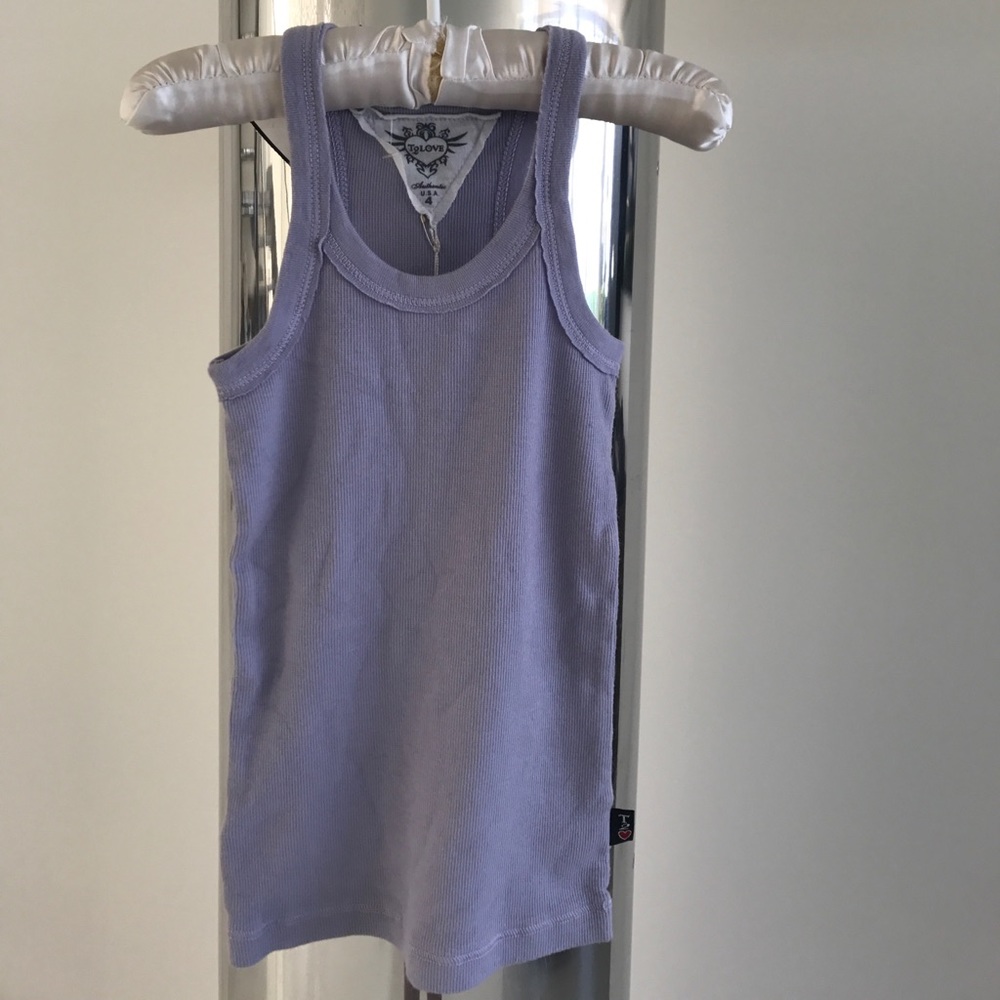 T2Love ribbed tank